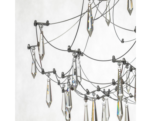 Citilux ASTER CL208020 LED Хрустальная люстра с пультом