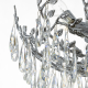 Citilux RITZ CL310061 Люстра хрустальная подвесная Хром