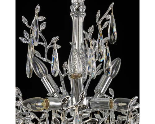 Citilux RITZ CL310061 Люстра хрустальная подвесная Хром