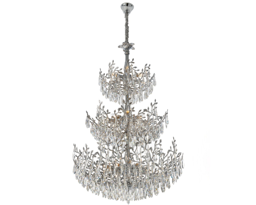 Citilux RITZ CL310261 Люстра хрустальная подвесная Хром