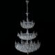 Citilux RITZ CL310261 Люстра хрустальная подвесная Хром