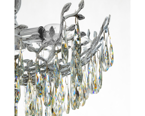 Citilux RITZ CL310261 Люстра хрустальная подвесная Хром