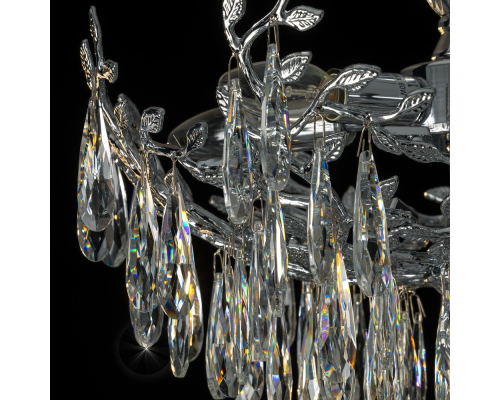 Citilux RITZ CL310261 Люстра хрустальная подвесная Хром