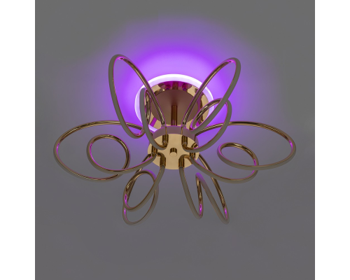 Citilux SALMA SMART CL224A162 RGB LED Умная люстра Золото