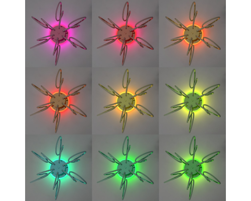 Citilux SALMA SMART CL224A162 RGB LED Умная люстра Золото