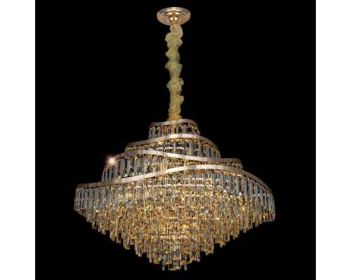 Citilux NAIAD CL315192 Люстра хрустальная подвесная Золото