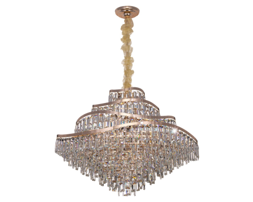 Citilux NAIAD CL315192 Люстра хрустальная подвесная Золото