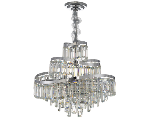 Citilux NAIAD CL315151 Люстра хрустальная подвесная Хром