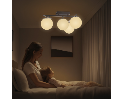 Citilux DORSY CL223141 LED Люстра поворотная с пультом Матовый Хром