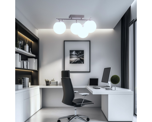 Citilux DORSY CL223141 LED Люстра поворотная с пультом Матовый Хром