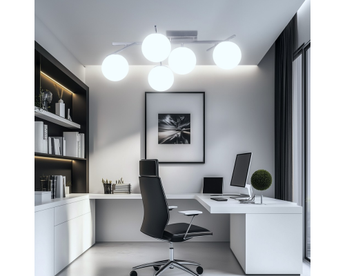 Citilux DORSY CL223151 LED Люстра поворотная с пультом Матовый Хром