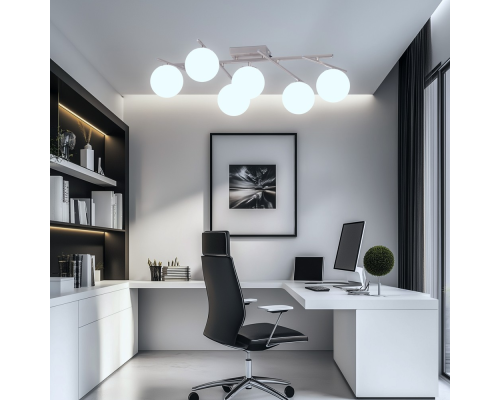 Citilux DORSY CL223161 LED Люстра поворотная с пультом Матовый Хром