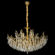 Citilux RITZ CL310122 Люстра хрустальная подвесная Золото