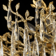 Citilux RITZ CL310122 Люстра хрустальная подвесная Золото