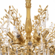 Citilux RITZ CL310122 Люстра хрустальная подвесная Золото
