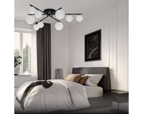 Citilux GLOB CL209291 Люстра потолочная Чёрная