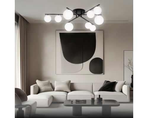 Citilux GLOB CL209291 Люстра потолочная Чёрная