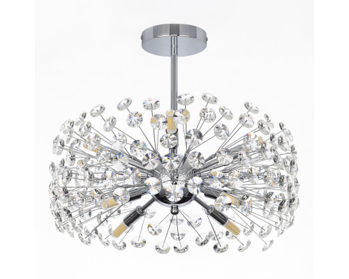 Eletto Betsy EL322CA08.1 Хрустальная люстра на штанге Хром