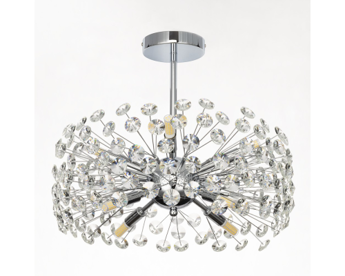 Eletto Betsy EL322CA08.1 Хрустальная люстра на штанге Хром