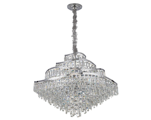 Citilux NAIAD CL315191 Люстра хрустальная подвесная Хром