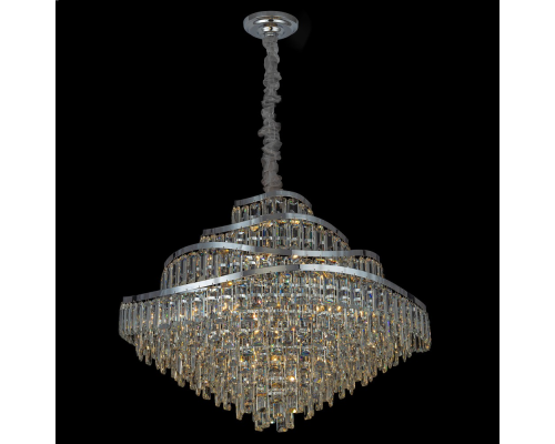 Citilux NAIAD CL315191 Люстра хрустальная подвесная Хром