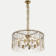 Citilux TALLA CL318292 Люстра хрустальная подвесная Золото