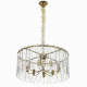 Citilux TALLA CL318292 Люстра хрустальная подвесная Золото