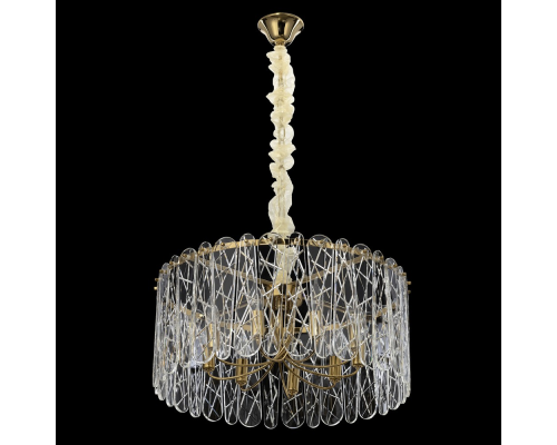 Citilux TALLA CL318292 Люстра хрустальная подвесная Золото