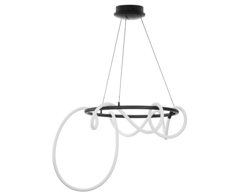 Citilux PYTHON CL220261 Люстра подвесная с пультом Чёрная