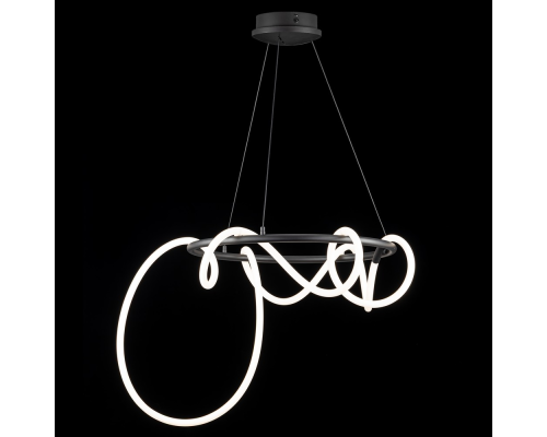 Citilux PYTHON CL220261 Люстра подвесная с пультом Чёрная