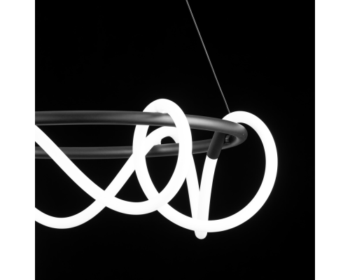 Citilux PYTHON CL220261 Люстра подвесная с пультом Чёрная