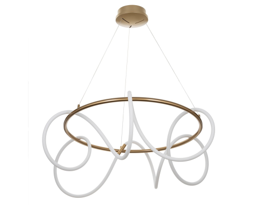 Citilux PYTHON CL220283 Люстра подвесная с пультом Бронза