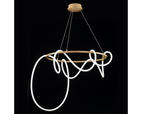 Citilux PYTHON CL220283 Люстра подвесная с пультом Бронза