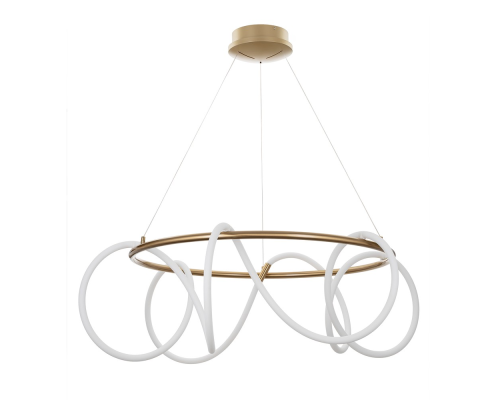 Citilux PYTHON CL220283 Люстра подвесная с пультом Бронза