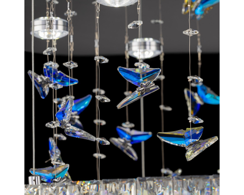 Citilux ETERA CL322050 LED Люстра хрустальная с пультом