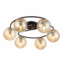 Citilux Эрни CL122165 Люстра потолочная Чёрная