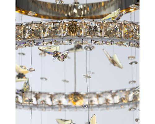 Citilux ETERA CL322090 LED Люстра хрустальная с пультом