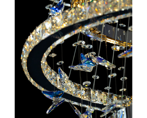 Citilux ETERA CL322090 LED Люстра хрустальная с пультом