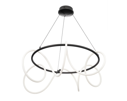 Citilux PYTHON CL220281 Люстра подвесная с пультом Чёрная