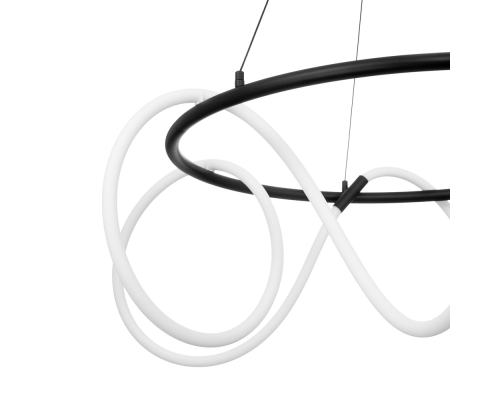 Citilux PYTHON CL220281 Люстра подвесная с пультом Чёрная