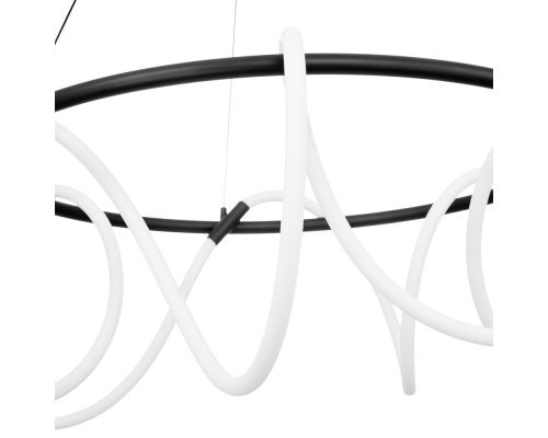 Citilux PYTHON CL220281 Люстра подвесная с пультом Чёрная