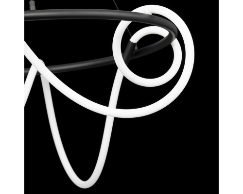 Citilux PYTHON CL220281 Люстра подвесная с пультом Чёрная