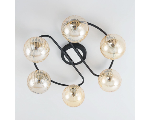 Citilux Эрни CL122165 Люстра потолочная Чёрная