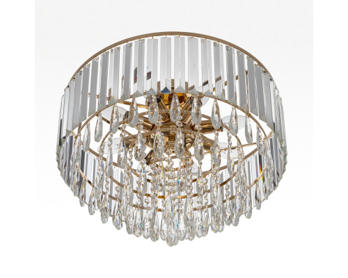 Citilux LEONNA CL320182 Люстра хрустальная Золото