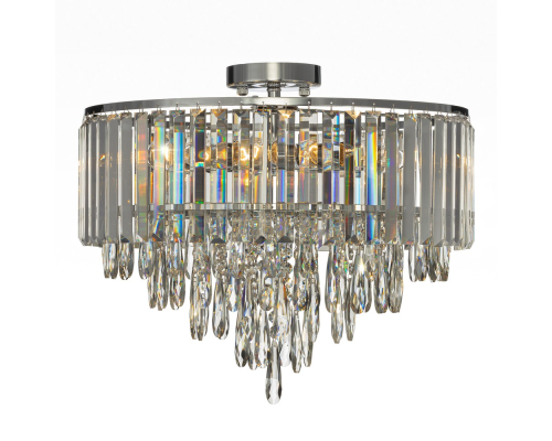 Citilux LEONNA CL320181 Люстра хрустальная Хром