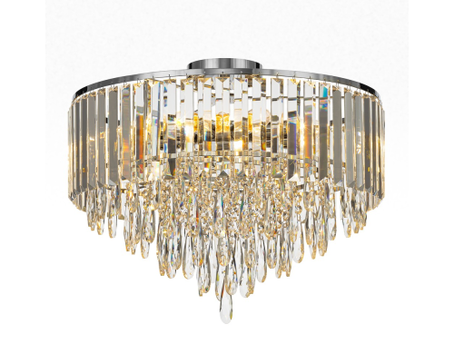 Citilux LEONNA CL320181 Люстра хрустальная Хром