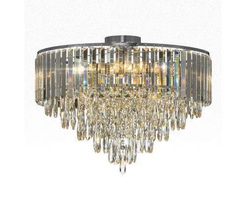 Citilux LEONNA CL320191 Люстра хрустальная Хром