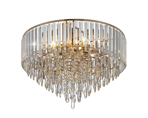 Citilux LEONNA CL320192 Люстра хрустальная Золото