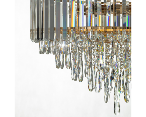 Citilux LEONNA CL320192 Люстра хрустальная Золото