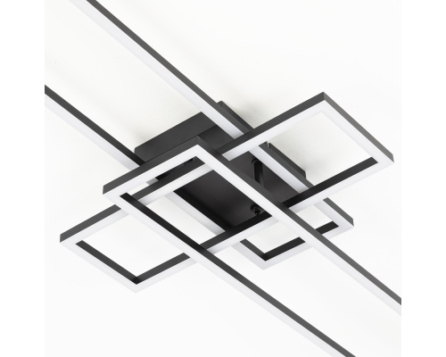 Citilux KUBIT CL201131 Люстра потолочная с пультом Чёрная